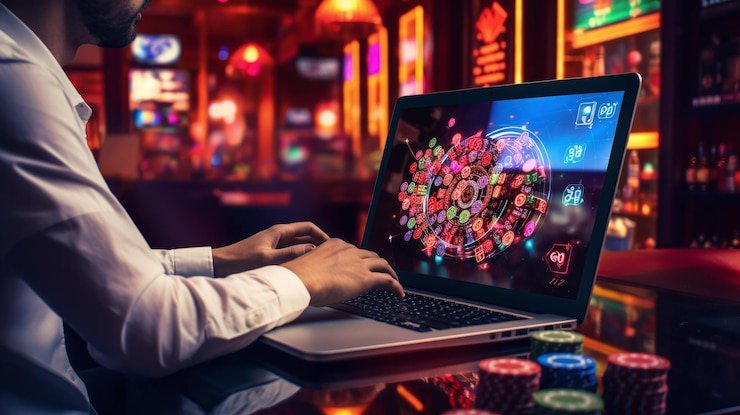 Contoh tabel strategi dasar blackjack dengan rekomendasi untuk setiap situasi kartu
